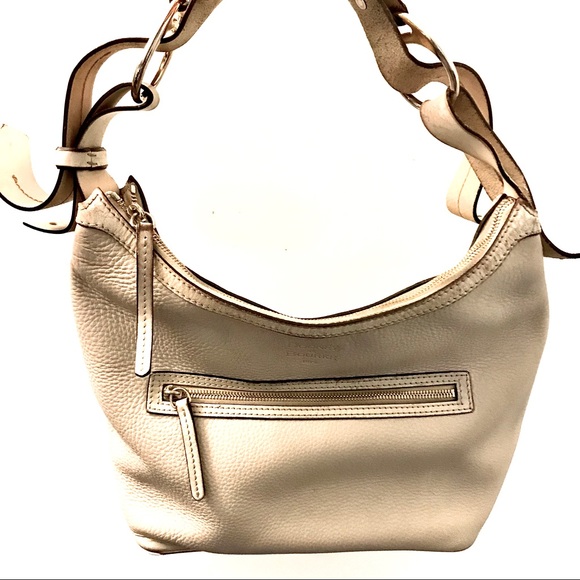 Vintage Dooney & Bourke 1975 Beige Leather Purse - Picture 1 of 16